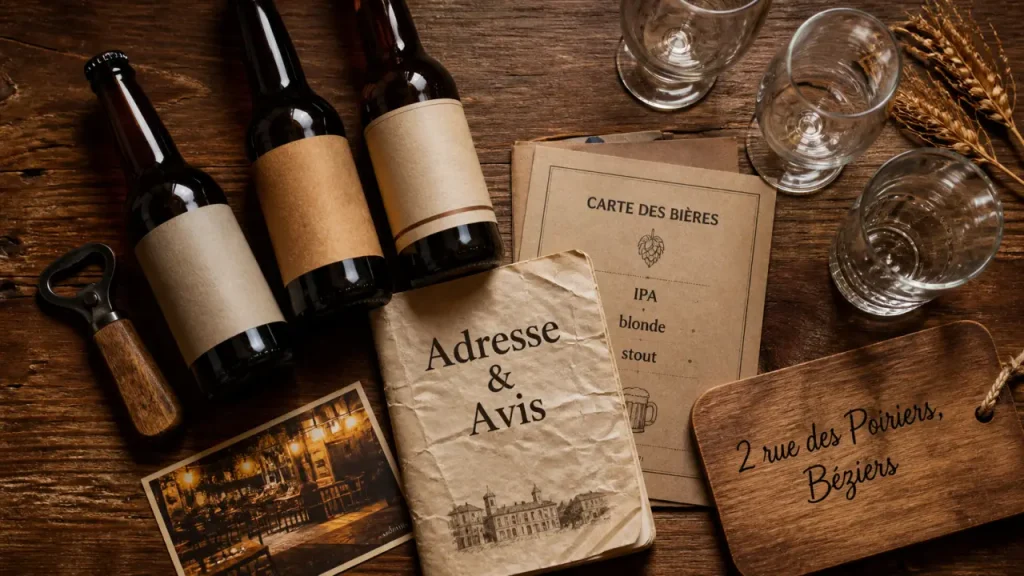 Alaryk brasserie artisanale à Béziers, rue des Poiriers : adresse et photos