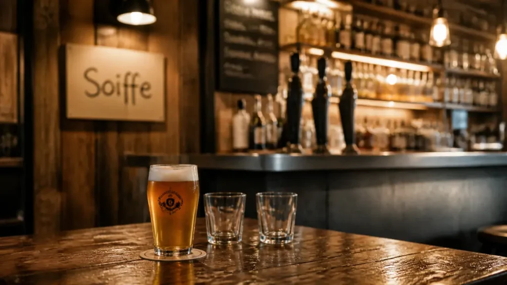 Boissons Soiffe bière artisanale marseille : demi à 4 €