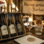 Brasserie artisanale de sarlat : bière locale en Dordogne, bouteilles au marché