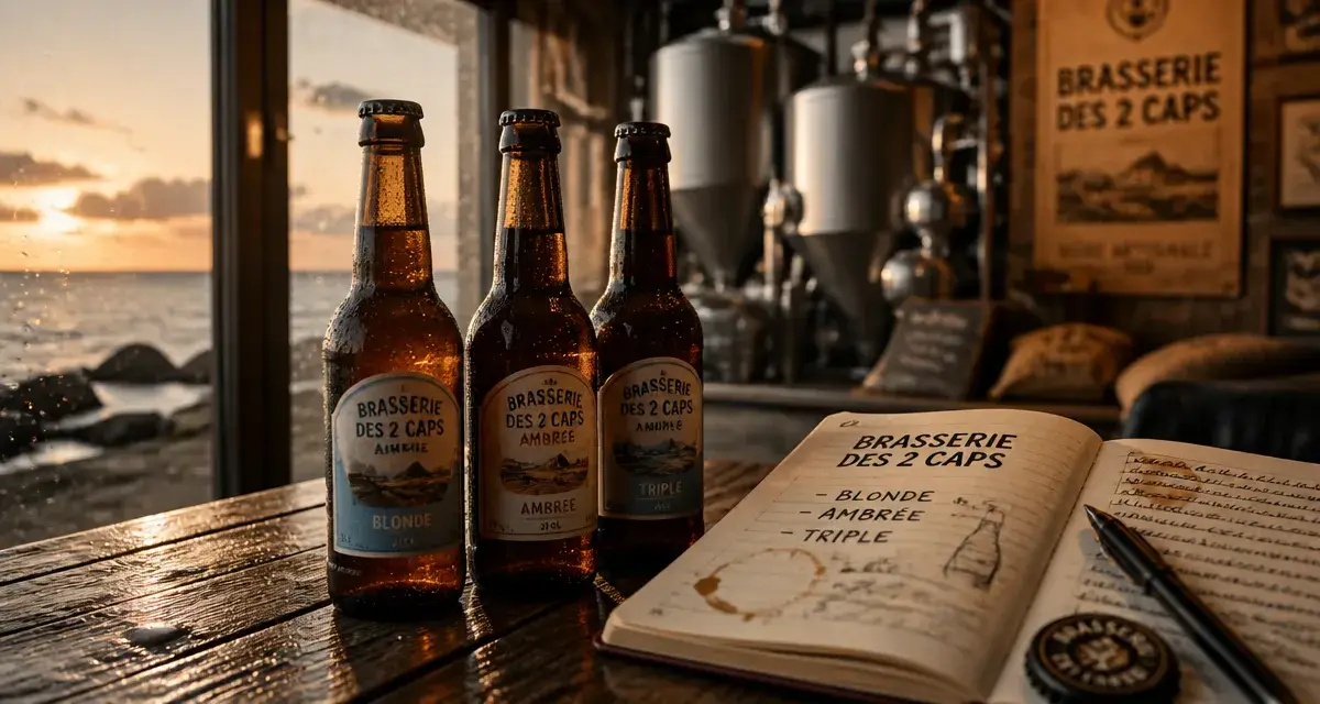 Brasserie artisanale des 2 caps, Côte d’Opale et Baie de Somme, bières artisanales