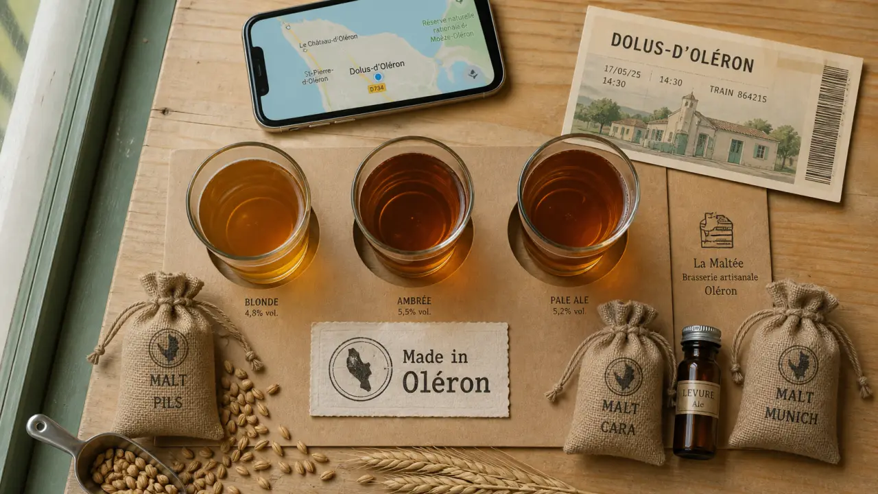 Brasserie artisanale fort boyard : bières non filtrées à Oléron, dégustation