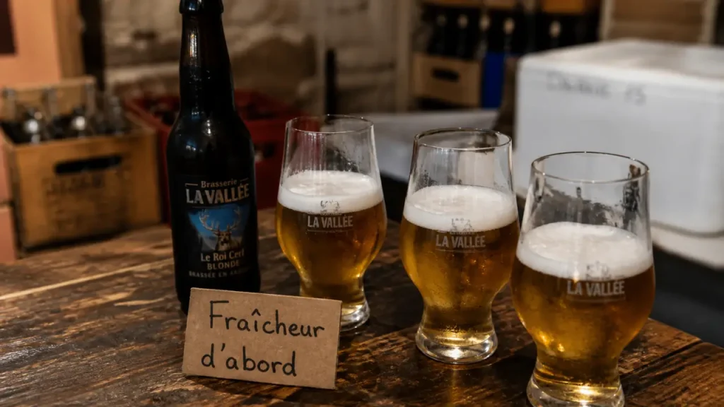 Brasserie artisanale Gangloff : bière fraîche en cave