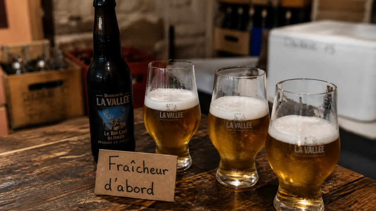 Brasserie artisanale Gangloff : bière fraîche en cave