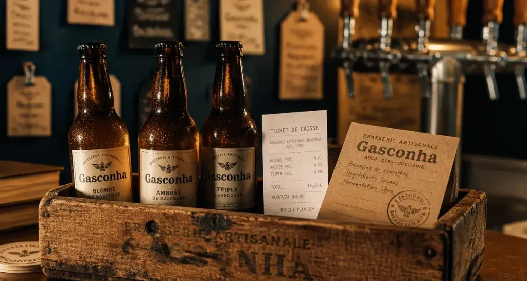 Brasserie artisanale Gasconha : bouteilles artisanales à vérifier avant achat