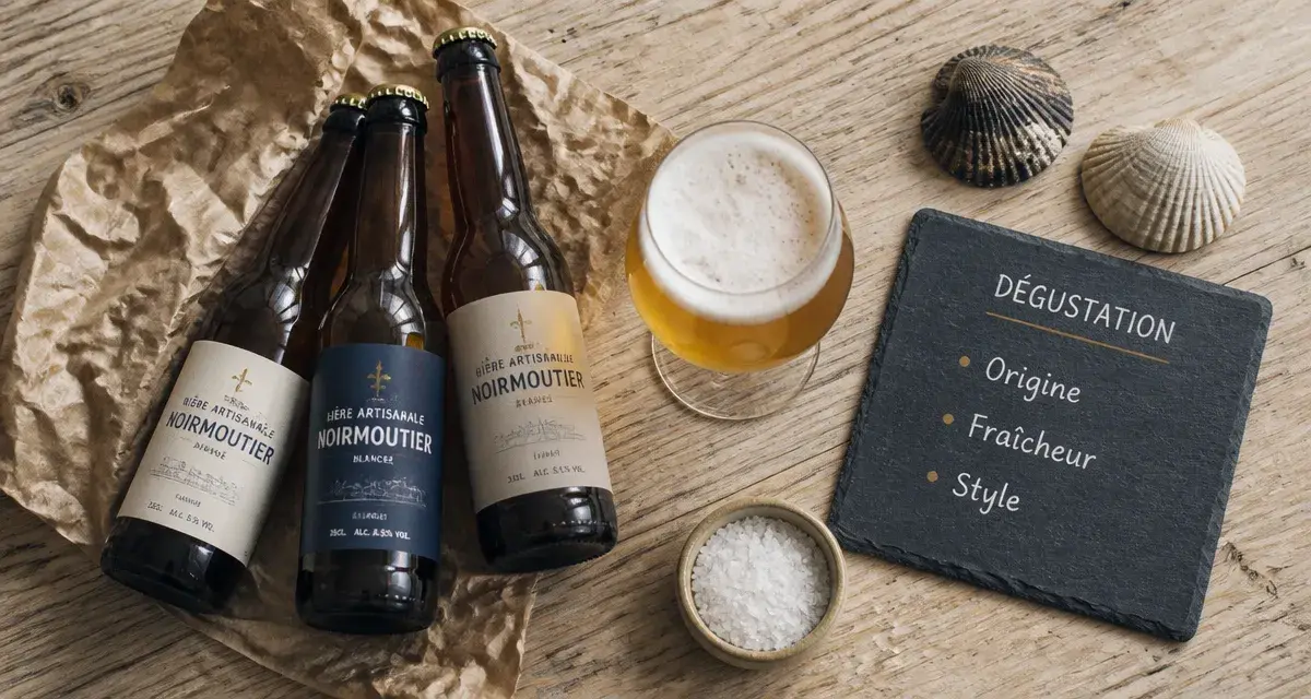 Brasserie artisanale noirmoutier galu : bière locale et dégustation