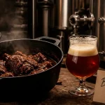 Brasserie artisanale Tina : bière brune artisanale et carbonnade à la bière