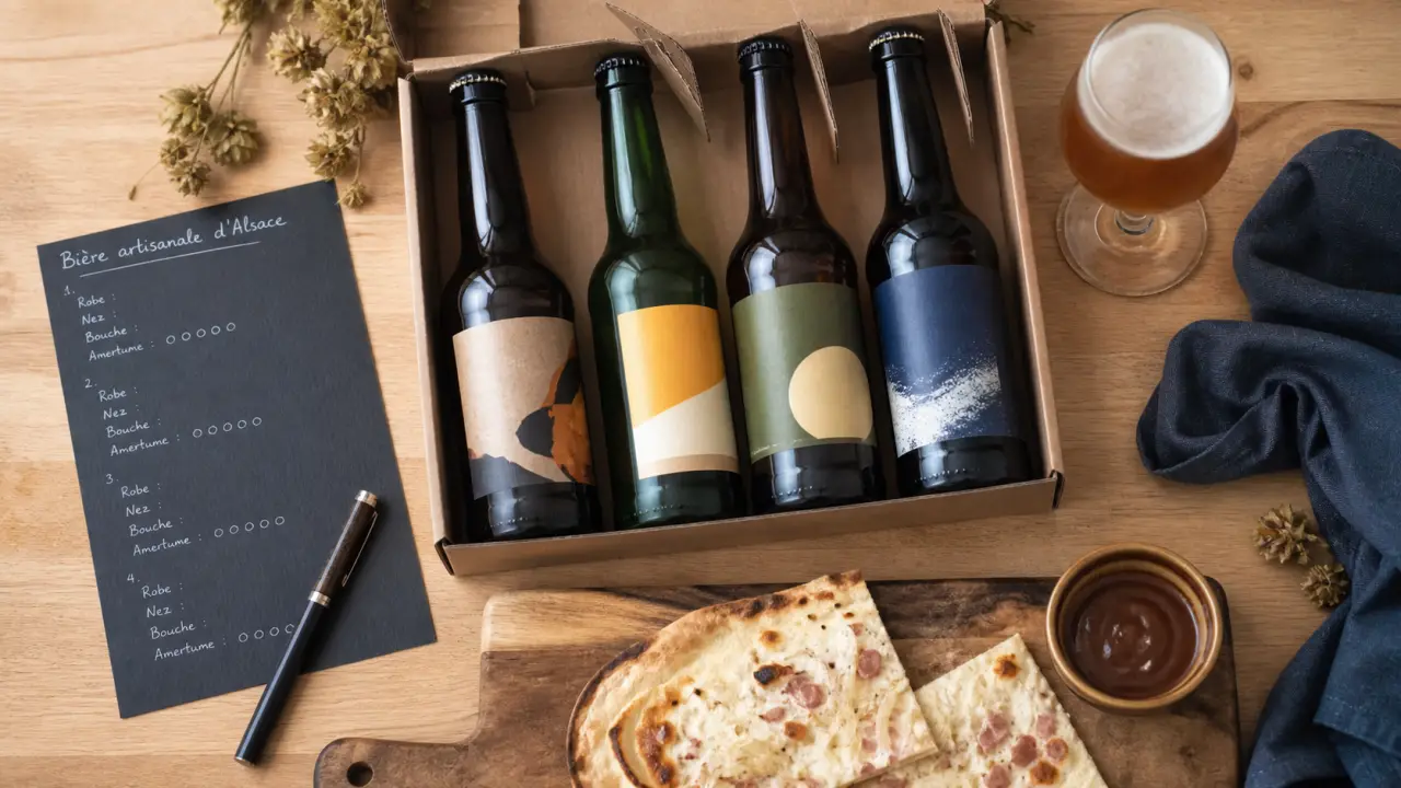 Brasserie storig - bière artisanale d'alsace, coffret de dégustation
