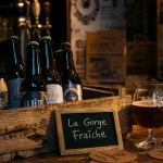 La gorge fraîche brasserie artisanale canal du demi : bouteilles artisanales en cave
