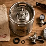 Tireuse bière artisanale : raccords, pression, froid (manomètre CO2)
