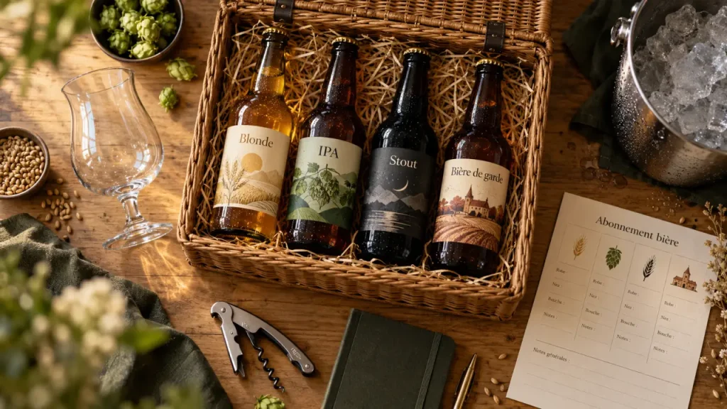 Abonnement bière artisanale : découvrir des brasseries françaises sans perdre le goût du local