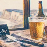 Bi2re artisanale cap blanc nez : verres et falaises crayeuses