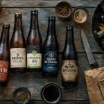 Bière artisanale graveline à Gravelines : bouteilles du Nord-Pas-de-Calais