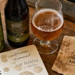 Bi68re ipa ambronay : canette et verre, d53gustation
