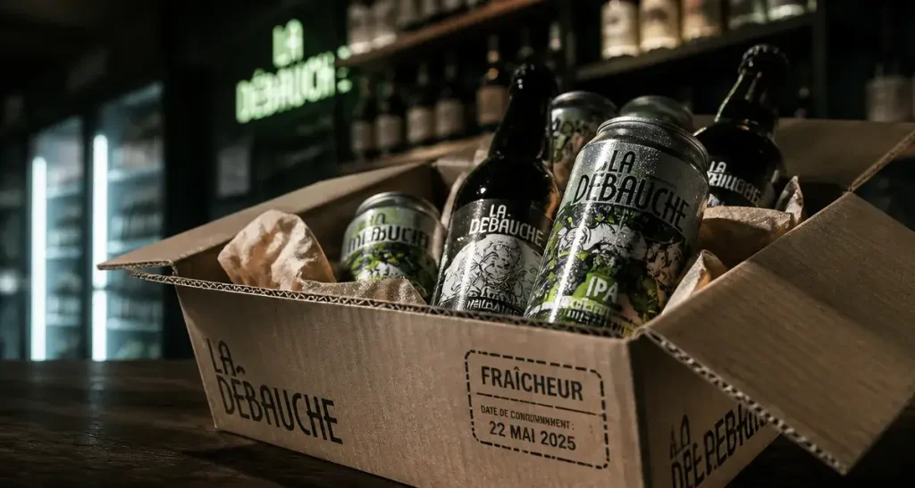 Biere La Debauche achat : cuvees fraiches en caisse de livraison