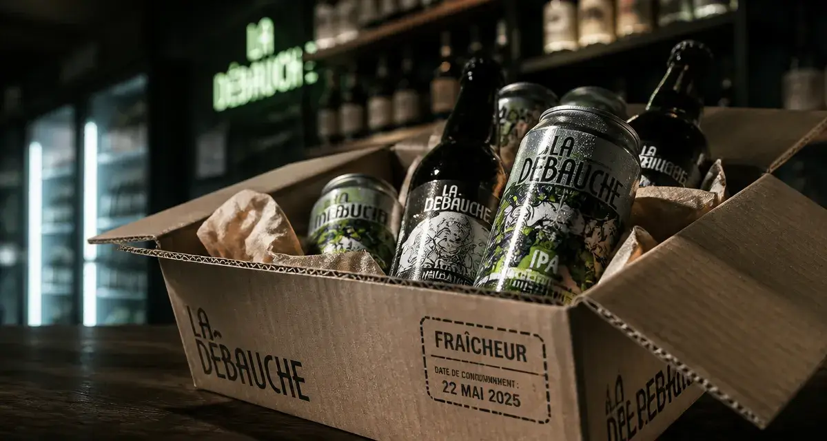 Biere La Debauche achat : cuvees fraiches en caisse de livraison