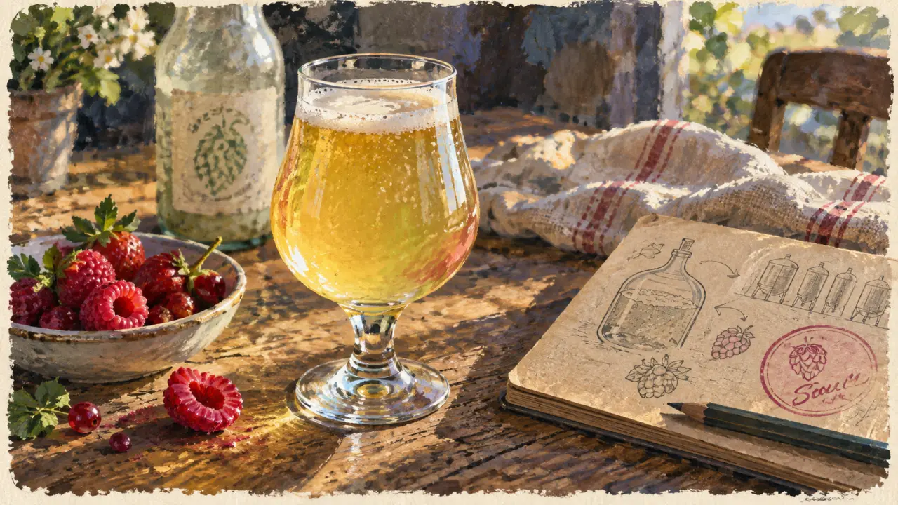 Biere sour au verre : gose, lambic ou fermentation mixte