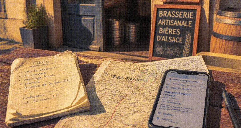 Brasserie artisanale Gangloff Lobsann : vente directe, bons réflexes avant la visite