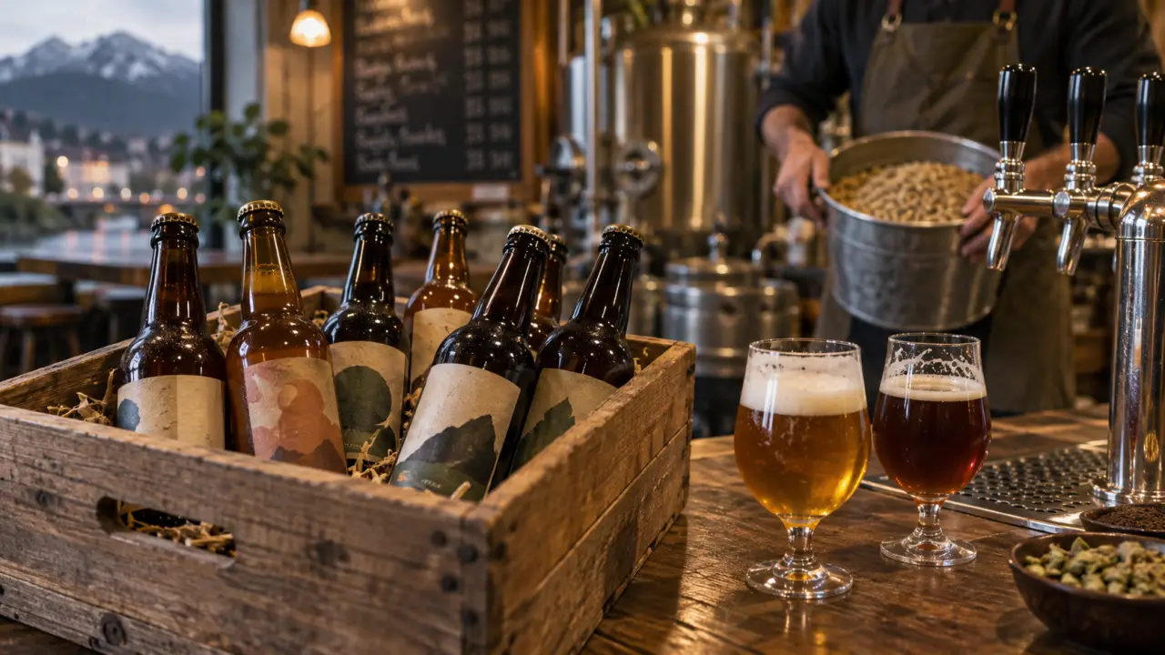 Brasserie artisanale Grenoble : cave ou bar, achat direct