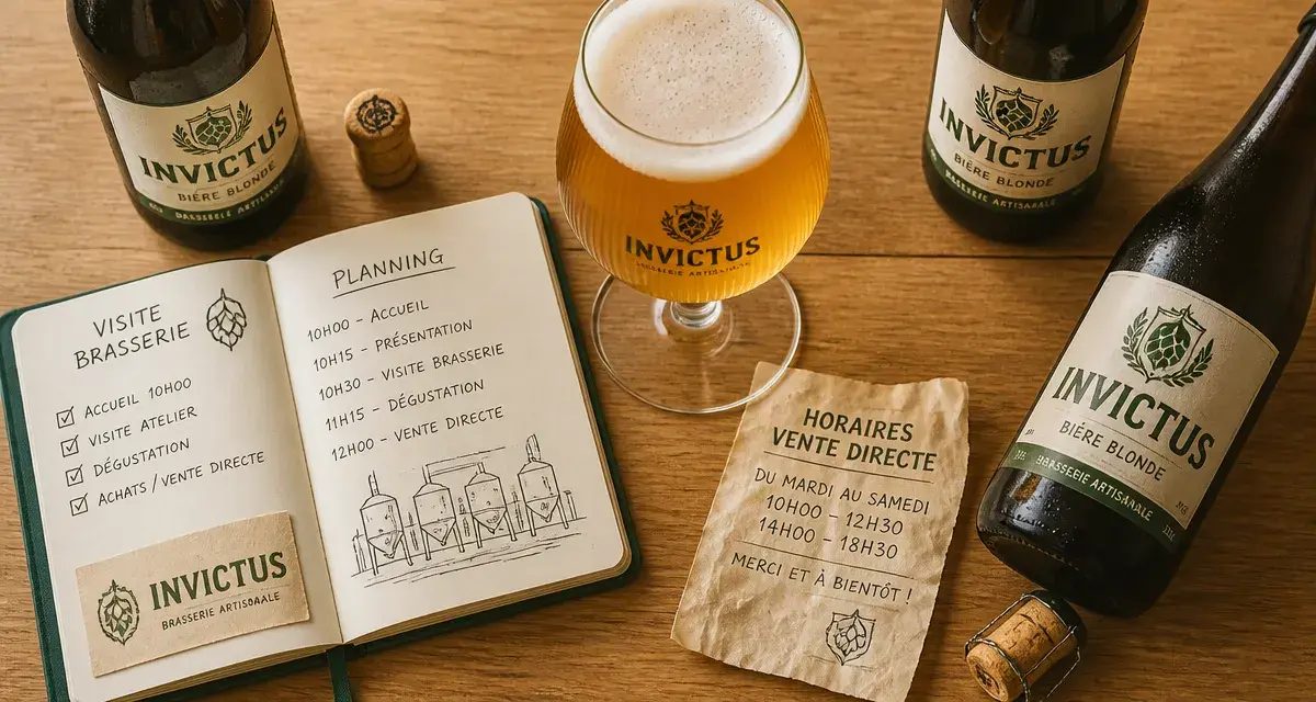 Brasserie artisanale invictus : vérification adresse, bières et points de vente
