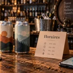 Brasserie artisanale jolicoeur : visite & achat, comptoir et bière artisanale