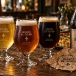 Brasserie artisanale la choulette : verres de bières de garde à Hordain