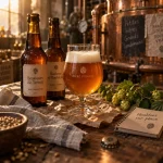 Brasserie du Vauret : bières bio non filtrées en bouteilles et fût