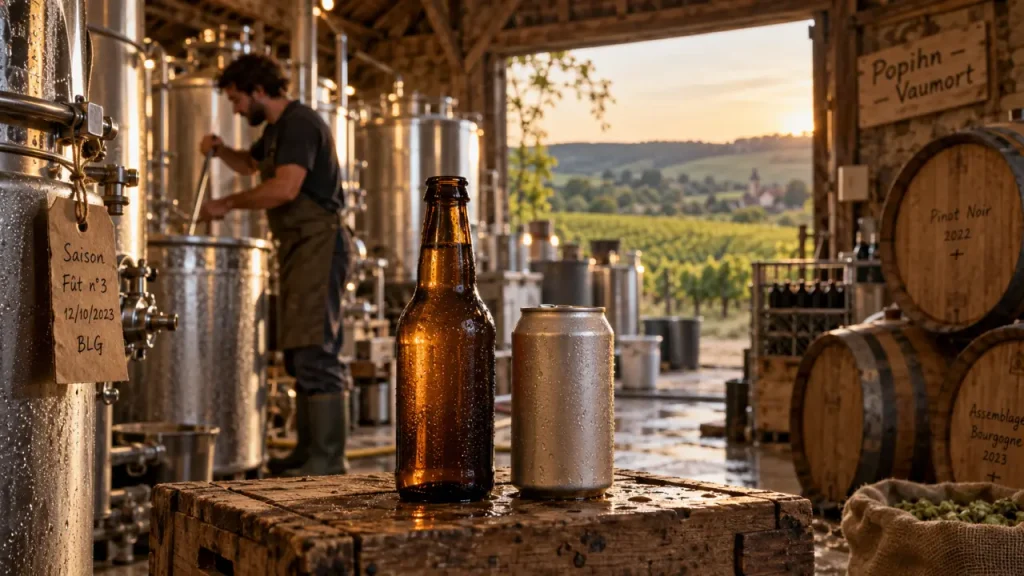 Brasserie Popihn : de la ferme de Vaumorin aux IPA et bières élevées en barrique
