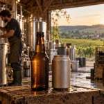 Brasserie Popihn à Vaumorin : barriques et IPA en grange