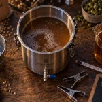 Formation bière artisanale : matériel de brassage miniature