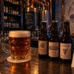 La barbaude brasserie artisanale nîmoise : chope de bière à Nîmes
