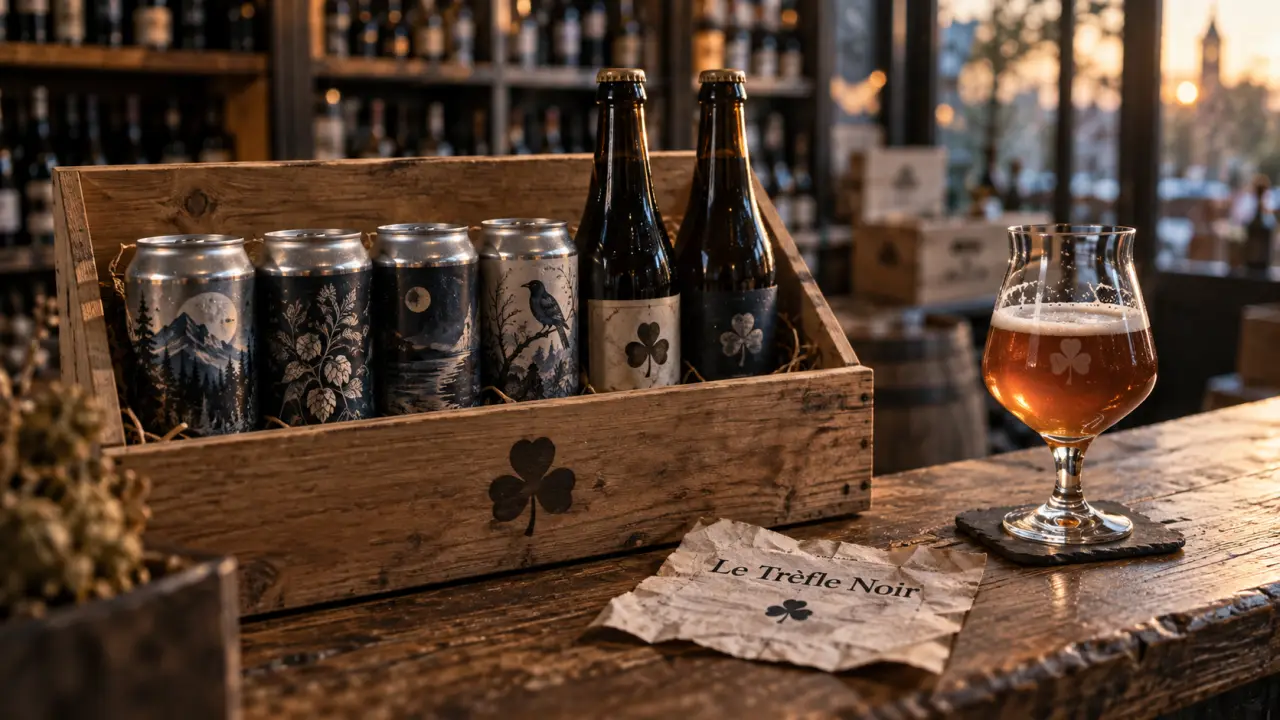 Le trèfle noir brasserie artisanale : canettes et bouteilles, indices à vérifier avant d’acheter
