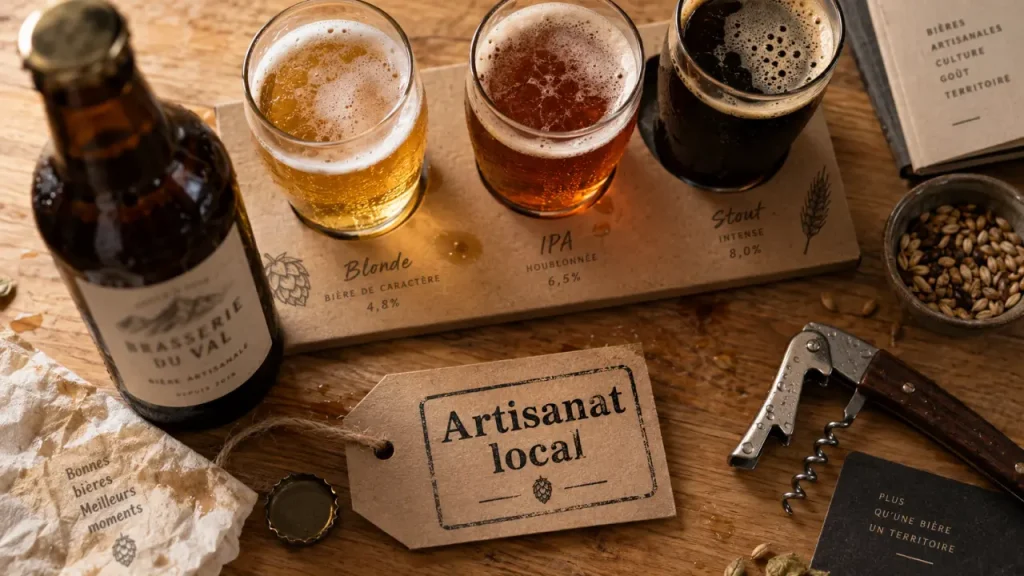 Ma bière artisanale locale : IPA, stout et bière de garde