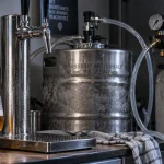 Tireuse à bière artisanale : raccord, mousse et CO2