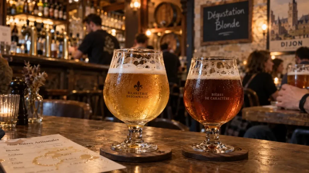 Bière artisanale à Dijon : blonde, IPA ou bière de garde, que goûter en premier ?