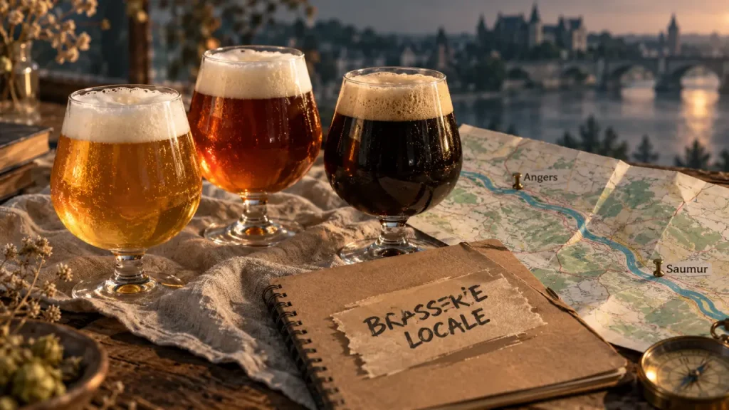 Bière artisanale en Maine-et-Loire : 4 styles et les bons repères entre Angers et Saumur