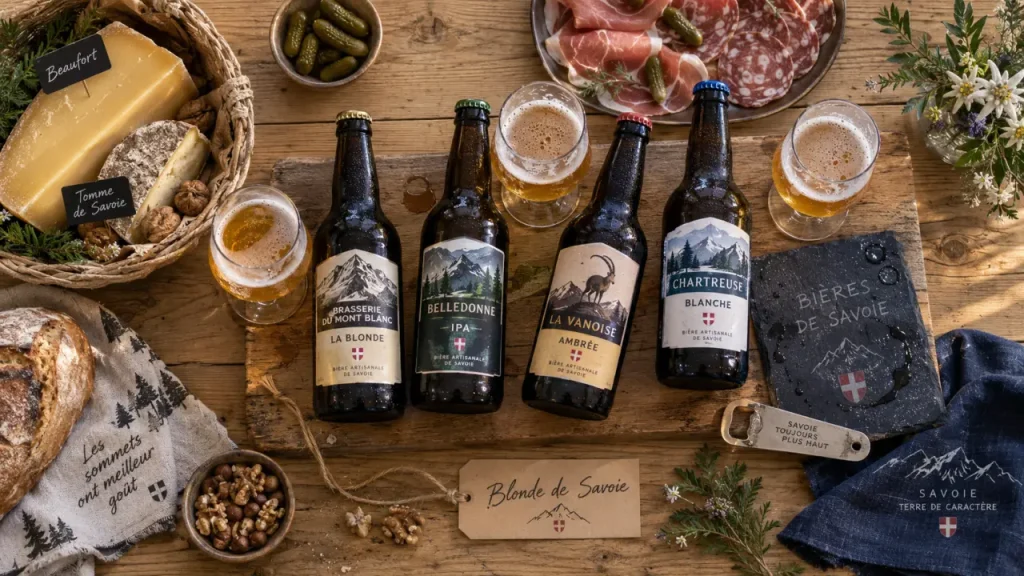 Bière artisanale en Savoie : choisir le bon style, le bon accord et le bon achat
