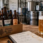 Brasserie artisanale 06 : bière locale en circuit court, bouteilles artisanales