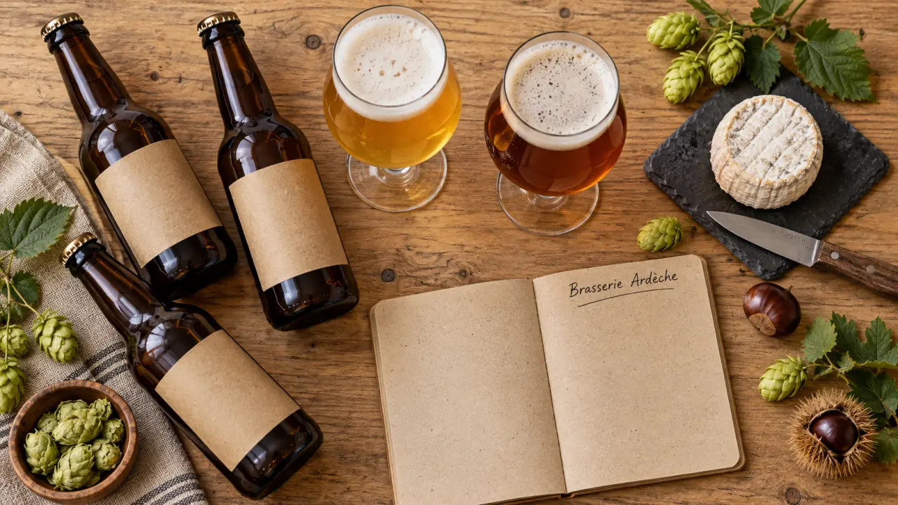 Brasserie artisanale ardeche : bières artisanales et terroirs en achat direct