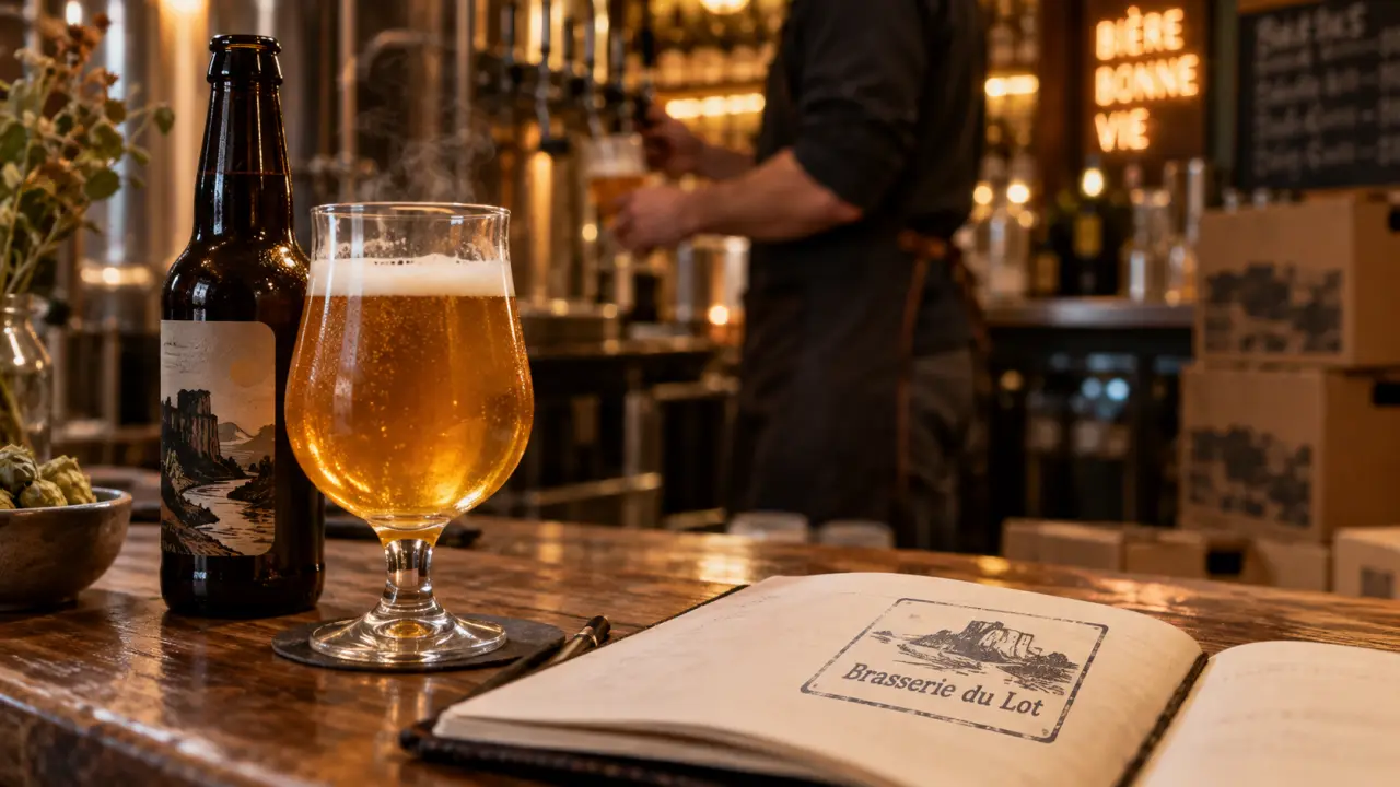 Brasserie artisanale Cahors : bière locale en cave