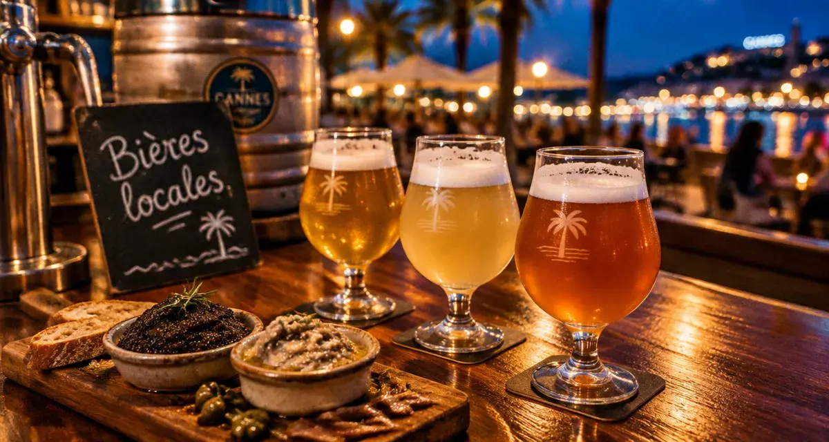 Brasserie artisanale Cannes : bière locale en bar à bières