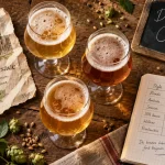 Brasserie artisanale Colmar : verres de bière locale à déguster