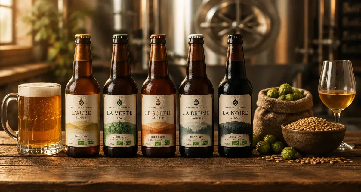 Brasserie Quardin : bières bio brassées à Chignin, dégustation