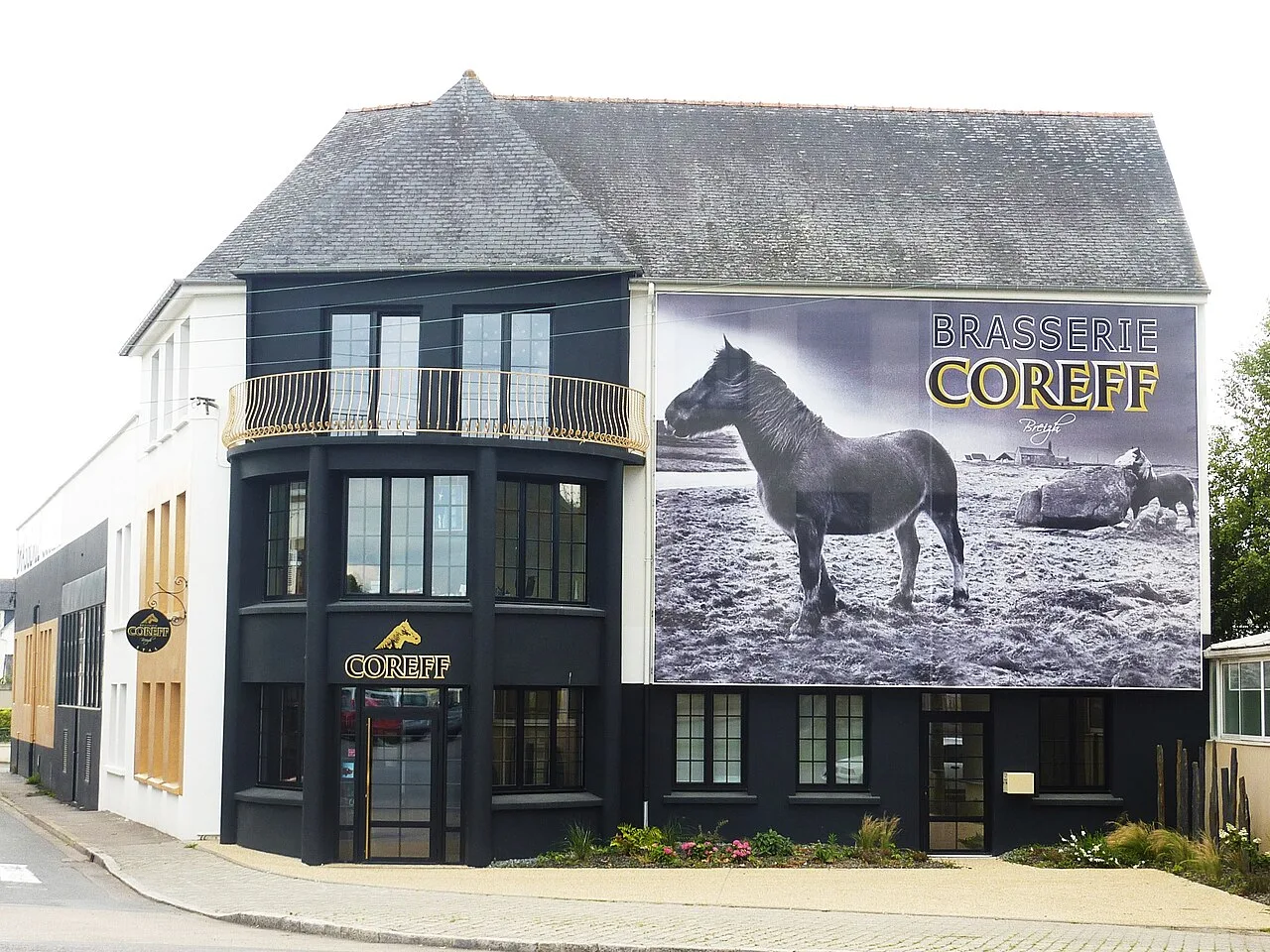 La brasserie Coreff à Carhaix-Plouguer.