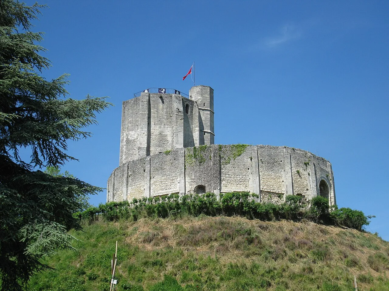 Vue de Gisors, commune d’implantation de la brasserie.