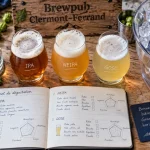 Grizzly microbrasserie à Clermont-Ferrand : verres d’IPA et Brewpub