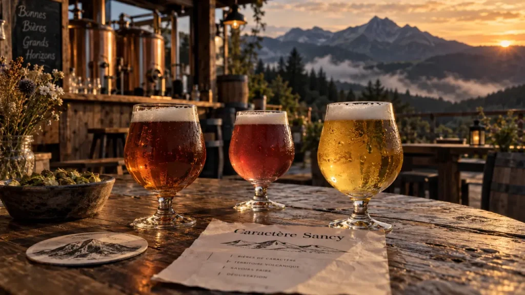 La microbrasserie La Banne mise sur les bières acides et barriquées dans le Sancy