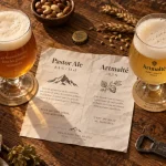 Pastor ale 8,5 % et 5,5 % : bouteilles et fiche produit