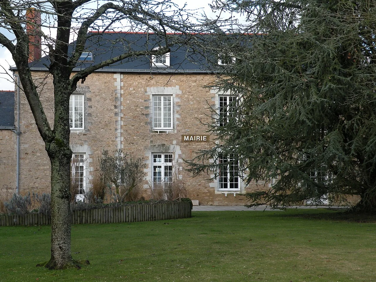 Vue de Sautron, commune d’implantation de la brasserie.
